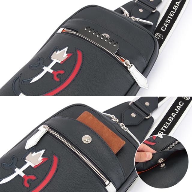 商品レビューで+5%｜カステルバジャック バッグ ボディバッグ ワン