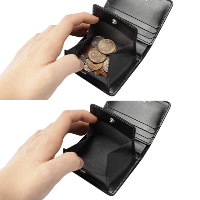 商品レビューで+5%｜SLOW スロウ 財布 二つ折り財布 ミニ財布 小さい財布 box型小銭入れ 本革 レザー ブライドルレザー メンズ レディース ブランド コンパクト bridle so789j_7