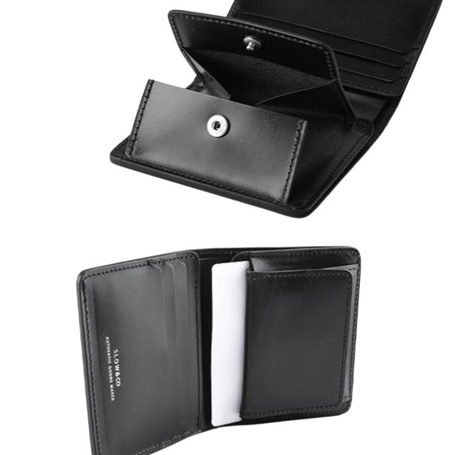 商品レビューで+5%｜SLOW スロウ 財布 二つ折り財布 ミニ財布 小さい財布 box型小銭入れ 本革 レザー ブライドルレザー メンズ レディース ブランド コンパクト bridle so789j_8