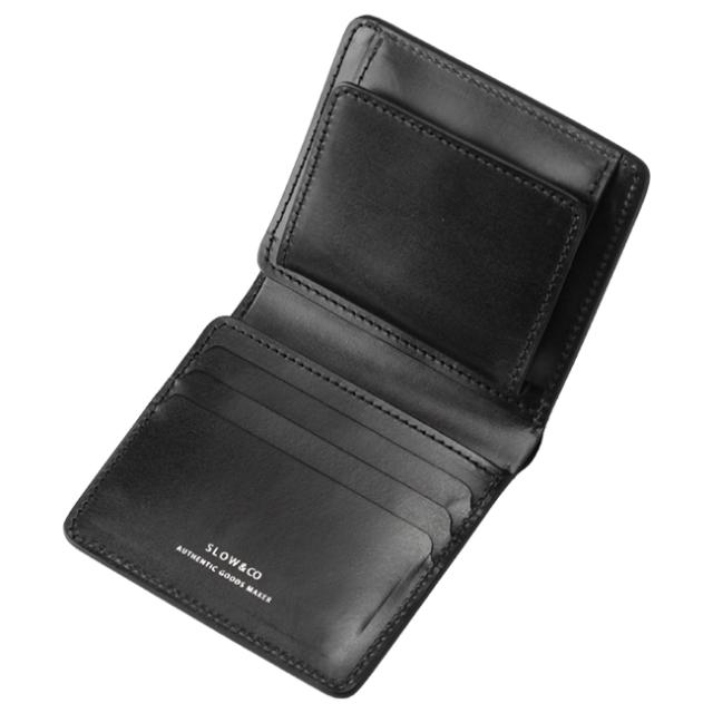 商品レビューで+5%｜SLOW スロウ 財布 二つ折り財布 ミニ財布 小さい財布 box型小銭入れ 本革 レザー ブライドルレザー メンズ レディース ブランド コンパクト bridle so789j_6