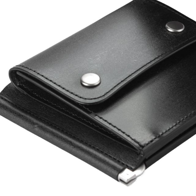 商品レビューで+5%｜SLOW スロウ 財布 二つ折り財布 薄い財布 薄型 小銭入れ付き 本革 レザー ブライドルレザー マネークリップ メンズ レディース ブランド bridle so794j_4
