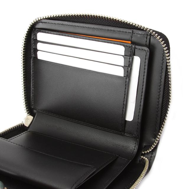 ポーター エンチェイス ウォレット 007-02284 PORTER ENCHASE 吉田カバン 財布 二つ折り財布 二つ折り 本革 レザー ラウンドファスナー ミドルウォレット メンズ レディース ブランド 日本製_7