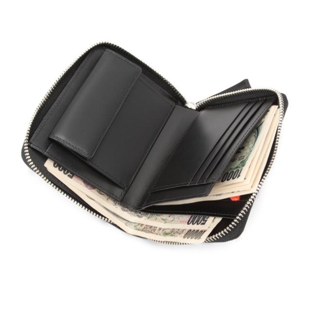 ポーター エンチェイス ウォレット 007-02284 PORTER ENCHASE 吉田カバン 財布 二つ折り財布 二つ折り 本革 レザー ラウンドファスナー ミドルウォレット メンズ レディース ブランド 日本製_8