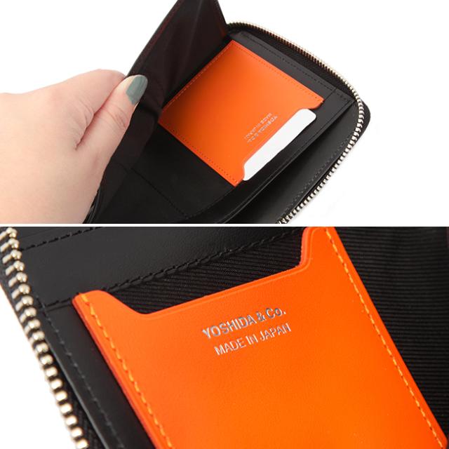 ポーター エンチェイス ウォレット 007-02284 PORTER ENCHASE 吉田カバン 財布 二つ折り財布 二つ折り 本革 レザー ラウンドファスナー ミドルウォレット メンズ レディース ブランド 日本製_9