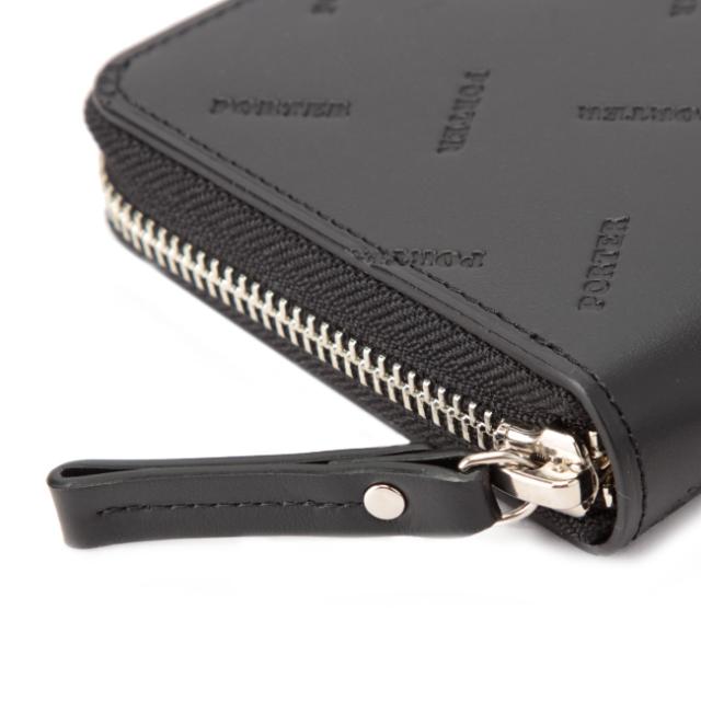 ポーター エンチェイス ウォレット 007-02284 PORTER ENCHASE 吉田カバン 財布 二つ折り財布 二つ折り 本革 レザー ラウンドファスナー ミドルウォレット メンズ レディース ブランド 日本製_11