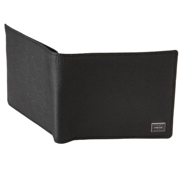 ポーター カレント ウォレット 052-02211 PORTER CURRENT 吉田カバン 財布 二つ折り 二つ折り財布 小銭入れなし 薄型 薄い財布 薄い 本革 レザー ブランド メンズ 日本製_11