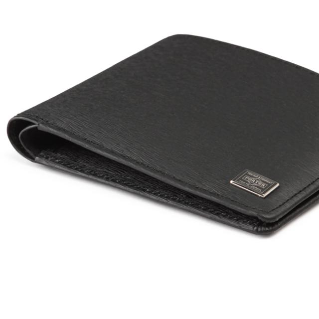 ポーター カレント ウォレット 052-02211 PORTER CURRENT 吉田カバン 財布 二つ折り 二つ折り財布 小銭入れなし 薄型 薄い財布 薄い 本革 レザー ブランド メンズ 日本製_13
