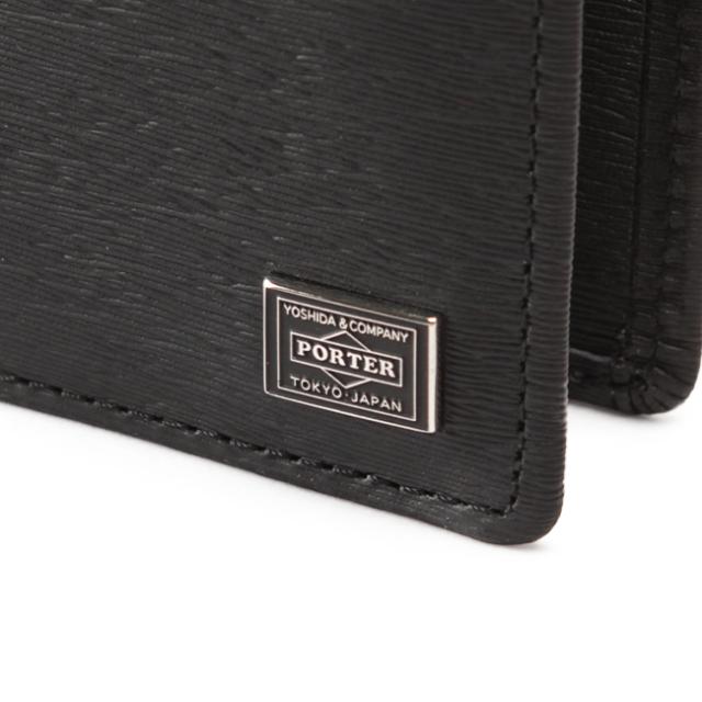 ポーター カレント ウォレット 052-02211 PORTER CURRENT 吉田カバン 財布 二つ折り 二つ折り財布 小銭入れなし 薄型 薄い財布 薄い 本革 レザー ブランド メンズ 日本製_14