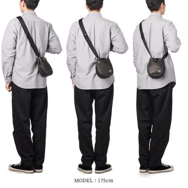 ポーター シスコ ショルダーバッグ(S) 120-03308 PORTER CISCO 吉田カバン ショルダーポーチ 本革 小さめ レディース メンズ ブランド 日本製_4