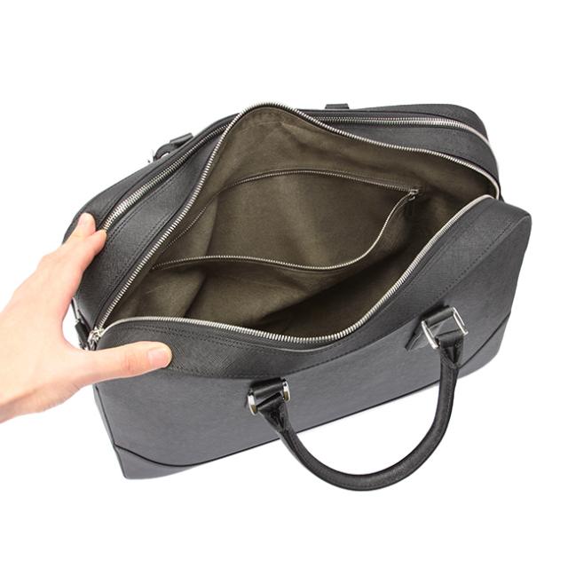 商品レビューで+5%｜ペッレモルビダ キャピターノ ビジネスバッグ ブリーフケース PELLE MORBIDA PMO-CA014A メンズ ブランド 2WAY 2室 本革 B4ファイル 底鋲 自立_8