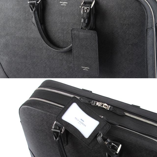 商品レビューで+5%｜ペッレモルビダ キャピターノ ビジネスバッグ ブリーフケース PELLE MORBIDA PMO-CA014A メンズ ブランド 2WAY 2室 本革 B4ファイル 底鋲 自立_12