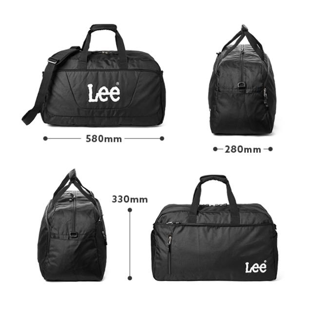 商品レビューで+5%｜Lee リー ボストンバッグ 45L 修学旅行 林間学校 宿泊