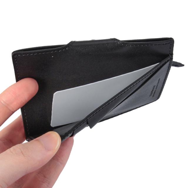 商品レビューで+5%｜SLOW スロウ 財布 二つ折り財布 ミニ財布 小さい財布 薄い財布 薄型 極薄 本革 レザー ハービー ミニウォレット メンズ レディース ブランド コンパクト スリム herbie so834k_12