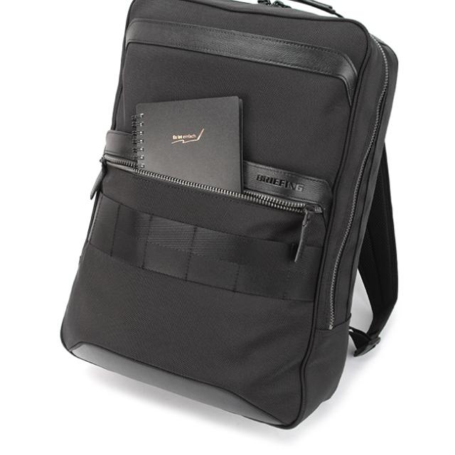 商品レビューで+5%｜ブリーフィング ビジネスリュック メンズ 50代 40代 通勤 軽量 日本製 黒 薄型 スリム 14.3L ビジネスバッグ フュージョン BRIEFING FUSION BRM191P07