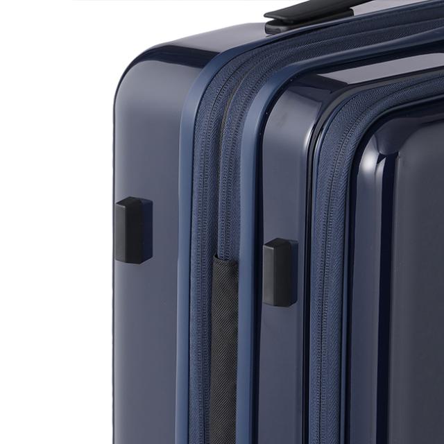 商品レビューで+5%｜限定色 エース フォールズ スーツケース Mサイズ 46L 57L 24インチ キャリーケース フロントオープン ストッパー付き 拡張 軽量 ACE 06906_14