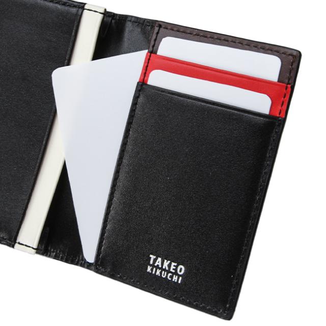 商品レビューで+5%｜タケオキクチ 名刺入れ 名刺ケース カードケース