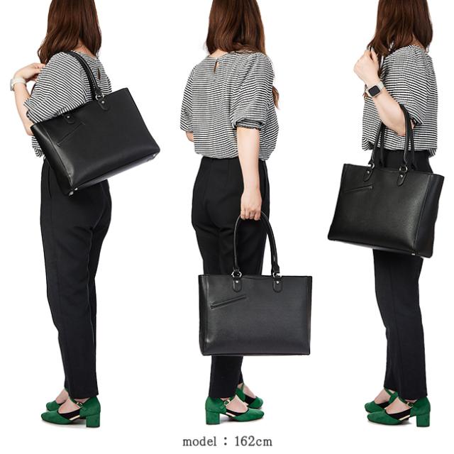 商品レビューで+5%｜トートバッグ ビジネスバッグ レディース 軽量 就活 通勤 通学 肩掛け 底鋲 自立 A4ファイル B4用紙 合皮 Ms.lily with 22-5329 商品レビューで+5%｜トートバッグ ビジネスバッグ レディース 軽量