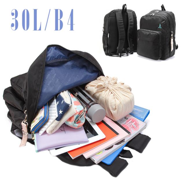 商品レビューで+5%｜イーストボーイ リュック 30L 通学 女子 女子高生 高校生 中学生 大容量 撥水 通学リュック スクールリュック スクールバッグ プランタン 女の子 A4 B4 EASTBOY eba68_7