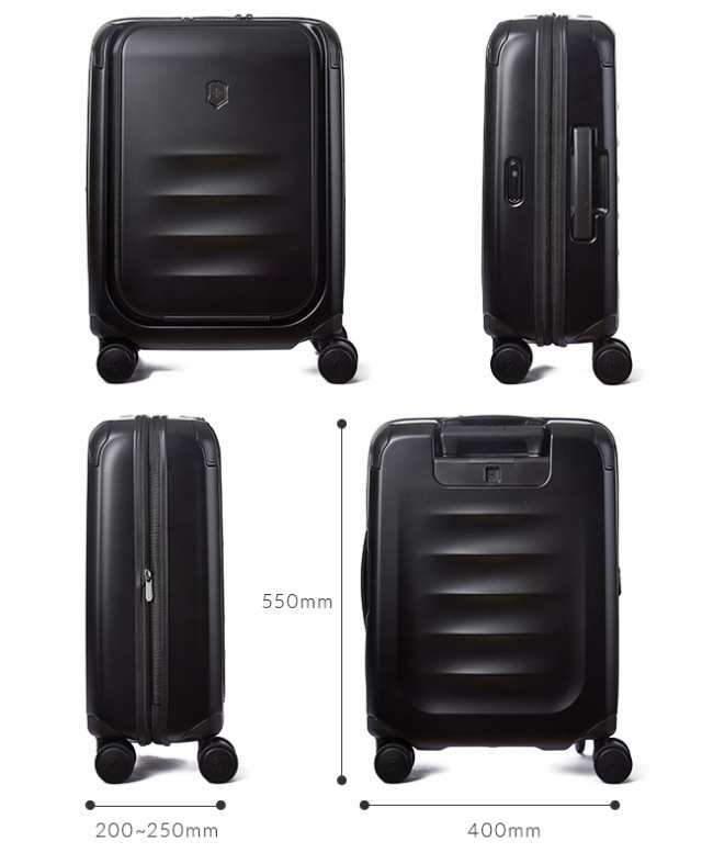 商品レビューで+5%｜ビクトリノックス スーツケース 機内持ち込み Sサイズ SS 39L/47L フロントオープン 拡張機能 Victorinox  611753 キ｜au PAY マーケット