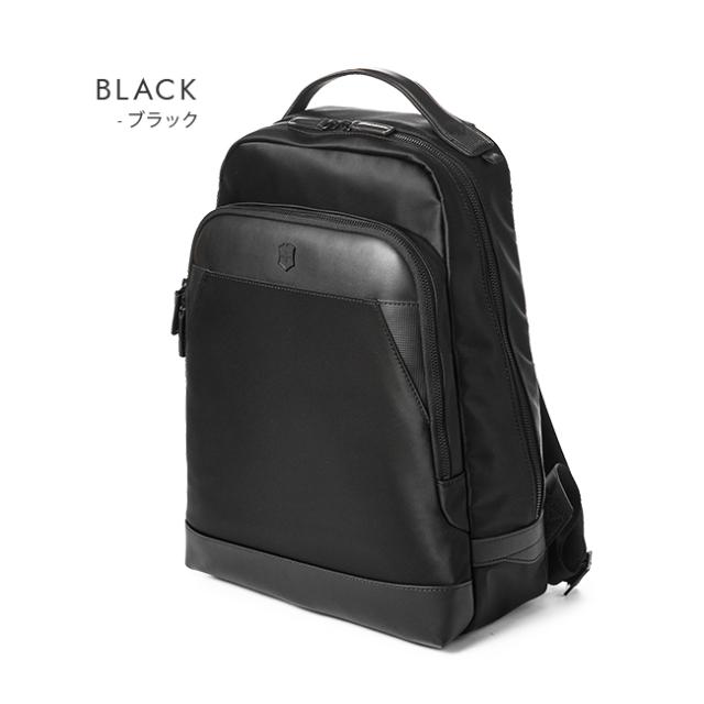 商品レビューで+5%｜ビクトリノックス アロックスネロ リュック ビジネスバッグ ビジネスリュック メンズ 通勤 出張 セットアップ 17L A4 ノートPC Victorinox Alox Nero 611804_1