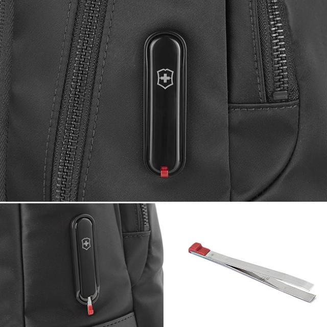商品レビューで+5%｜ビクトリノックス アロックスネロ ビジネスバッグ 2WAY トートバッグ メンズ 通勤 自立 肩掛け 16L A4 ノートPC Victorinox Alox Nero 611807_12