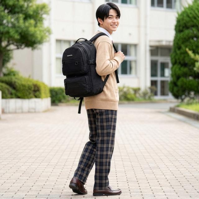 商品レビューで+5%｜カンゴール リュック 25L 通学 男子 女子 大学生