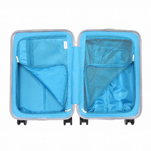 商品レビューで+5%｜限定色 ACE エース クレスタ2 スーツケース 機内持ち込み Sサイズ SS 35L キャリーケース ストッパー付き 軽量 黒 ブラック 06936_11