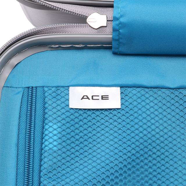 商品レビューで+5%｜限定色 ACE エース クレスタ2 スーツケース 機内持ち込み Sサイズ SS 35L キャリーケース ストッパー付き 軽量 黒 ブラック 06936_12