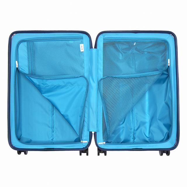 商品レビューで+5%｜限定ブラック エース クレスタ2 スーツケース Mサイズ 60L キャリーケース ストッパー付き 軽量 ACE 06937_13