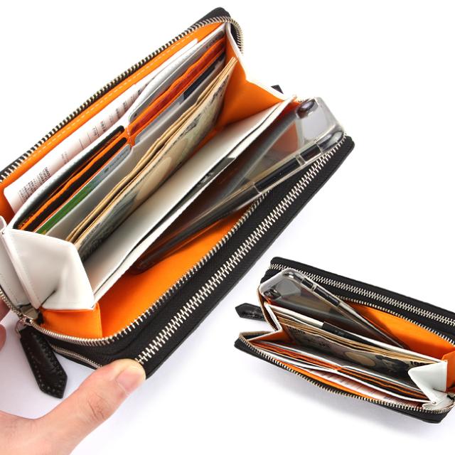 商品レビューで+5%｜カステルバジャック ジプス 財布 長財布 ダブルファスナー ラウンドファスナー メンズ ブランド レザー 本革 大容量 クロコダイル CASTELBAJAC 023624_9