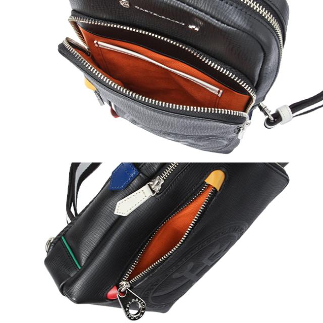 商品レビューで+5%｜カステルバジャック デンス ボディバッグ ワンショルダーバッグ メンズ ブランド バッグ レザー 本革 日本製 CASTELBAJAC 072911