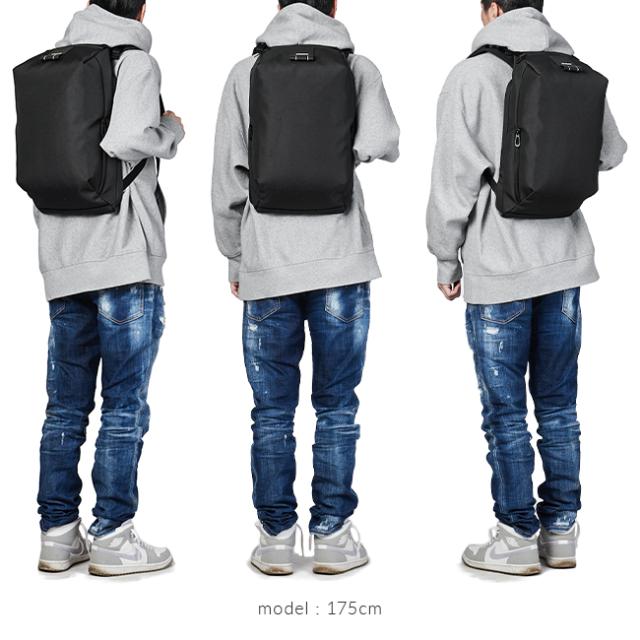 商品レビューで+5%｜コートエシエル リュック ビジネスリュック メンズ ブランド 通勤 かっこいい A4 B4 PC c?te&amp;ciel SARU ECO YARN_5