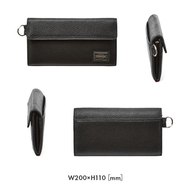 ポーター カーム ロングウォレット 041-03120 吉田カバン 財布 長財布 薄型 薄い 本革 レザー メンズ レディース PORTER 薄い財布_3