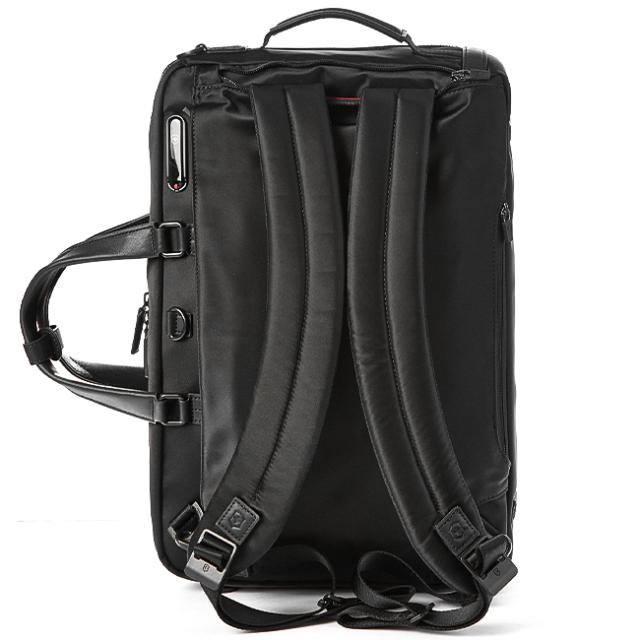 商品レビューで+5%｜ビクトリノックス アロックスネロ ビジネスバッグ 3WAY リュック ブリーフケース メンズ 通勤 出張 キャリーオン 16L B4 Victorinox Alox Nero 611806_13