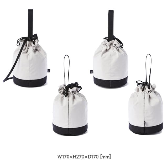 商品レビューで+5%｜ウィーミー 巾着 ポーチ 4L 手提げ ショルダー