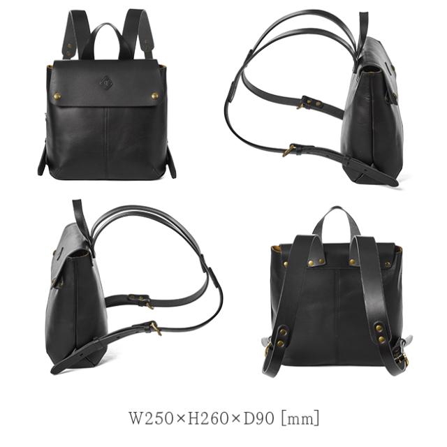商品レビューで+5%｜クレドラン リュック レディース ブランド ミニ コンパクト 小さめ 軽量 日本製 本革 レザー CLEDRAN マルシェ CL2815 新作_3