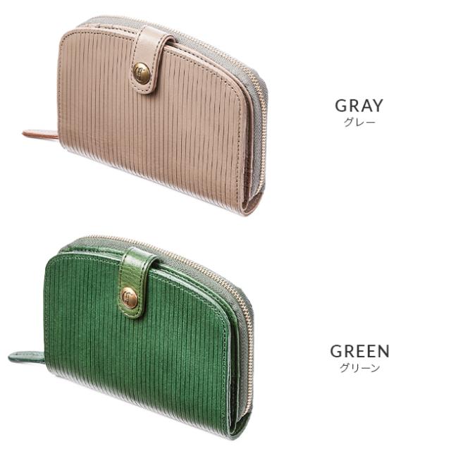 商品レビューで+5%｜クレドラン 財布 二つ折り財布 ミドル財布