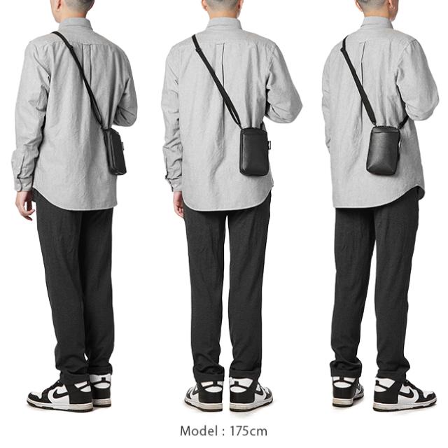 商品レビューで+5%｜アジリティ スマホショルダー スマホポーチ メンズ レディース バッグ 財布 お財布機能付き 本革 レザー スマホポシェット ショルダーウォレット ブランド SGシュリンク iphone se/11/12/13/14 AGILITY 0529 新作