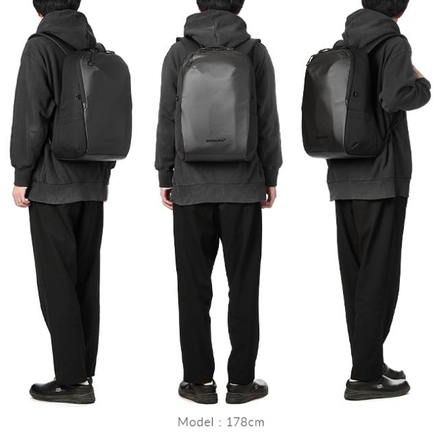 商品レビューで+5%｜【正規品1年保証】バーマス フリーランサープラス ビジネスリュック BERMAS 60615 ガジェットポーチ2個付き 通勤 軽量 ビジネスバッグ ブランド メンズ_4