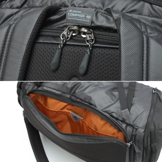 商品レビューで+5%｜グレゴリー リュック 40L バックパック メンズ レディース ブランド 大容量 A3 A4 B4 GREGORY COMPASS 40 新作_8
