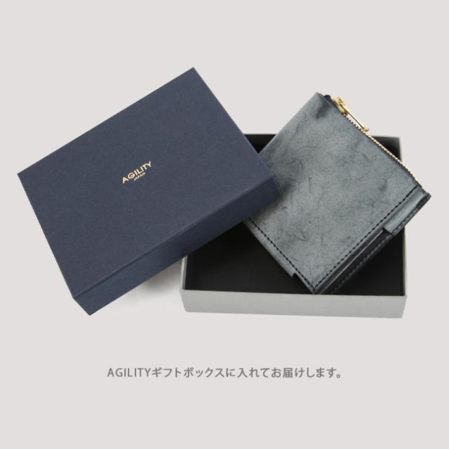 商品レビューで+5%｜アジリティ ロロマ 財布 二つ折り財布 本革 日本製
