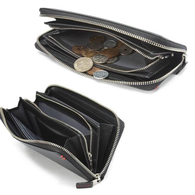 商品レビューで+5%｜キャサリンハムネット 財布 長財布 メンズ