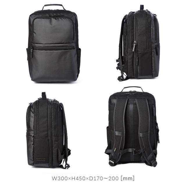 商品レビューで+5%｜バーマス バウアーゲーエン ビジネスリュック B4 エキスパンド 拡張 BAUER GEHEN 60389_3