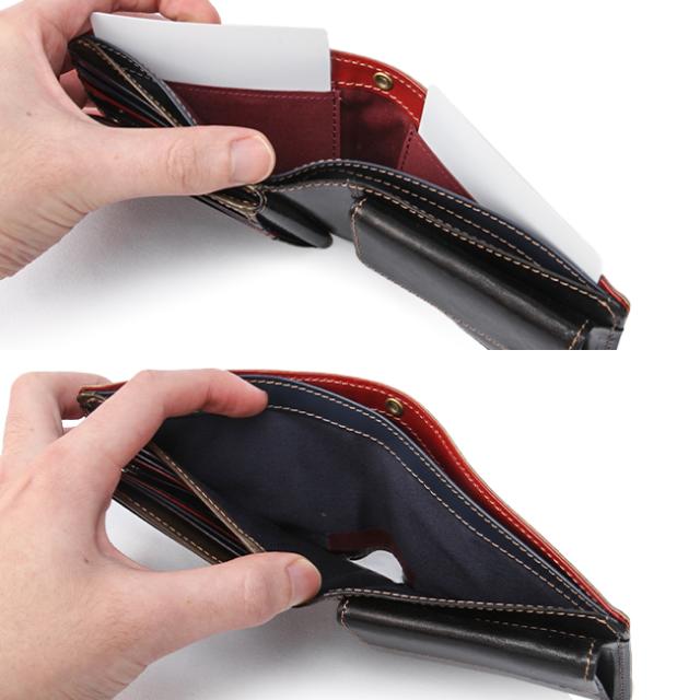 商品レビューで+5%｜タケオキクチ 財布 二つ折り財布 メンズ ブランド レザー カード入れ 多い 本革 TAKEO KIKUCHI 266616_10