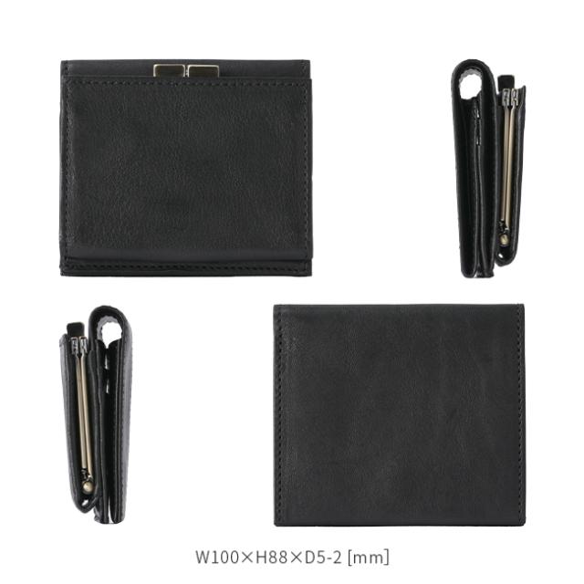 商品レビューで+5%｜SLOW スロウ 財布 二つ折り財布 ミニ財布 小さい財布 がま口 本革 レザー ボーノ ミニウォレット メンズ レディース ブランド コンパクト bono 333s130l_2