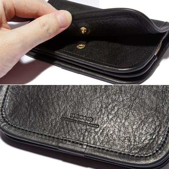 商品レビューで+5%｜SLOW スロウ 財布 二つ折り財布 本革 レザー ボーノ ミドルウォレット メンズ レディース ブランド bono so863l_12
