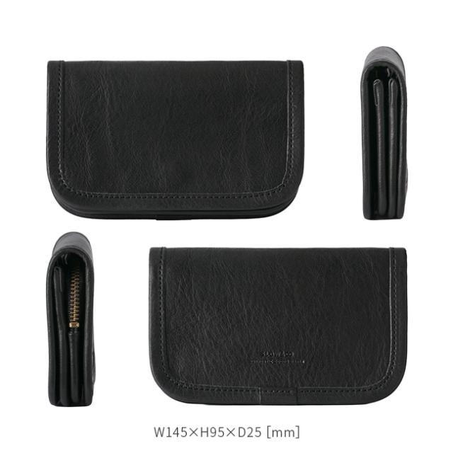 商品レビューで+5%｜SLOW スロウ 財布 二つ折り財布 本革 レザー