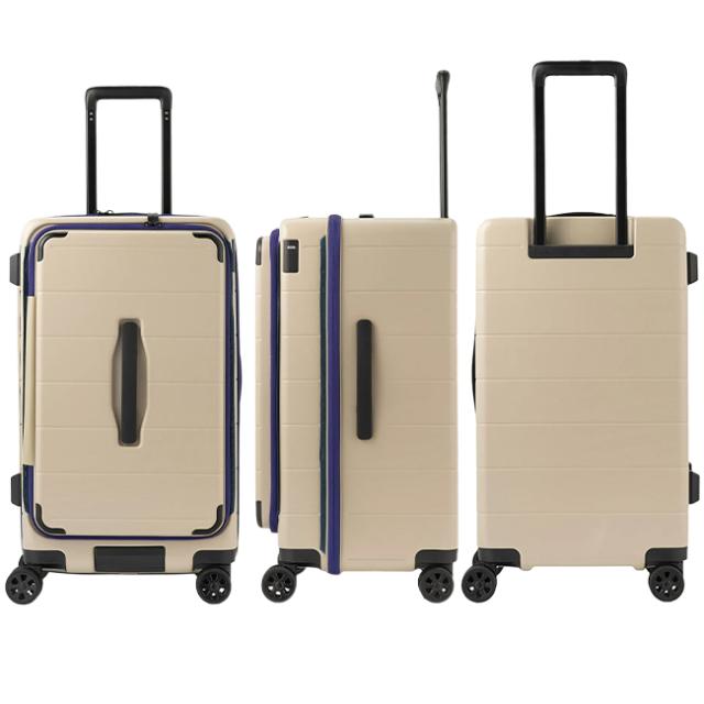 商品レビューで+5%｜10年保証｜エース スーツケース Mサイズ 64L 軽量 防災 中型 小さめ フロントオープン ブックオープン フェーズフリー テオフィールド ace.TOKYO Teofield 05162_13
