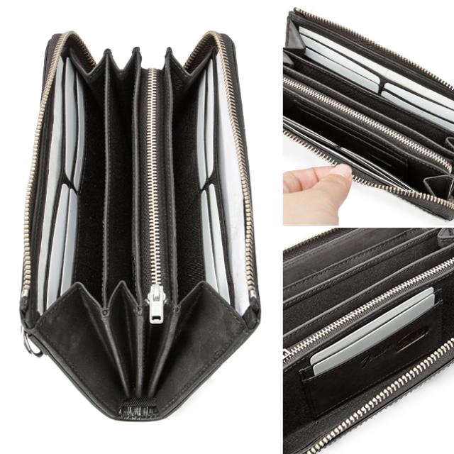 商品レビューで+5%｜フェンダー 長財布 メンズ レディース ブランド 大容量 本革 国産レザー ロングウォレット L字ファスナー ギターピック付属 Fender 950-704_8