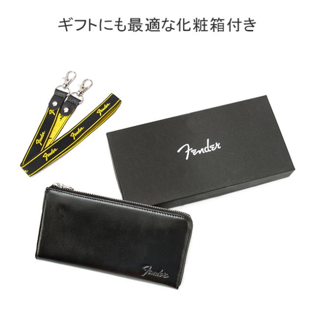 商品レビューで+5%｜フェンダー 長財布 メンズ レディース ブランド 大容量 本革 国産レザー ロングウォレット L字ファスナー ギターピック付属 Fender 950-704_15
